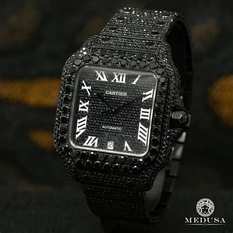 montre cartier en or|montre cartier santos 100 prix.